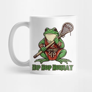 Lacrosse frog Mug